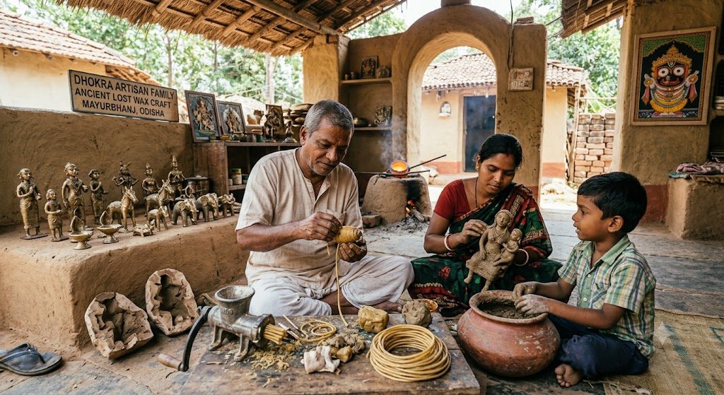 Dhokra Artisan
